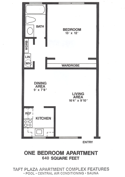 Junior One Bedroom Apartment