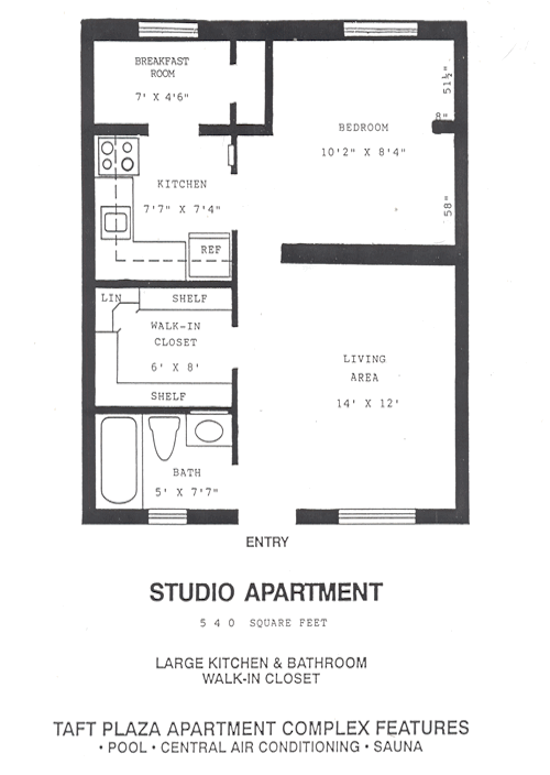 One Bedroom Apartment